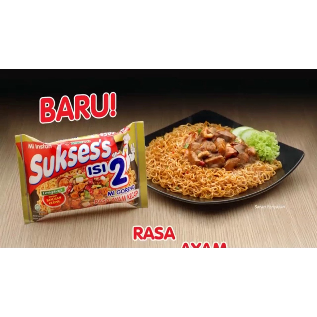 

Mie Goreng Instan Sukses isi 2 Rasa Ayam Kecap Murah Enak Terbaru