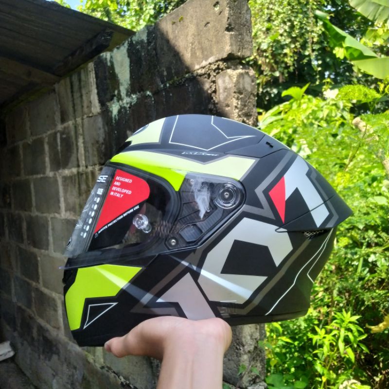 KYT TT COURSE ELEKTRON YELLOW