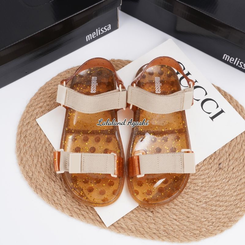 Sepatu sandal melissa Papete Rider MIRROR /sepatu sandal melissa/sandal jelly wanita