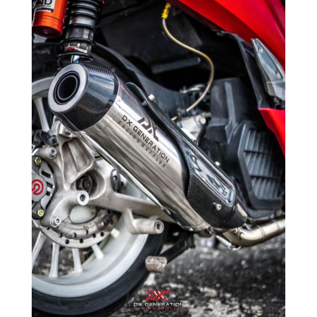 Knalpot Standard Racing DX Generation SR1 (Full System Matic) Honda ADV 150/160, Vario 125/150 New L