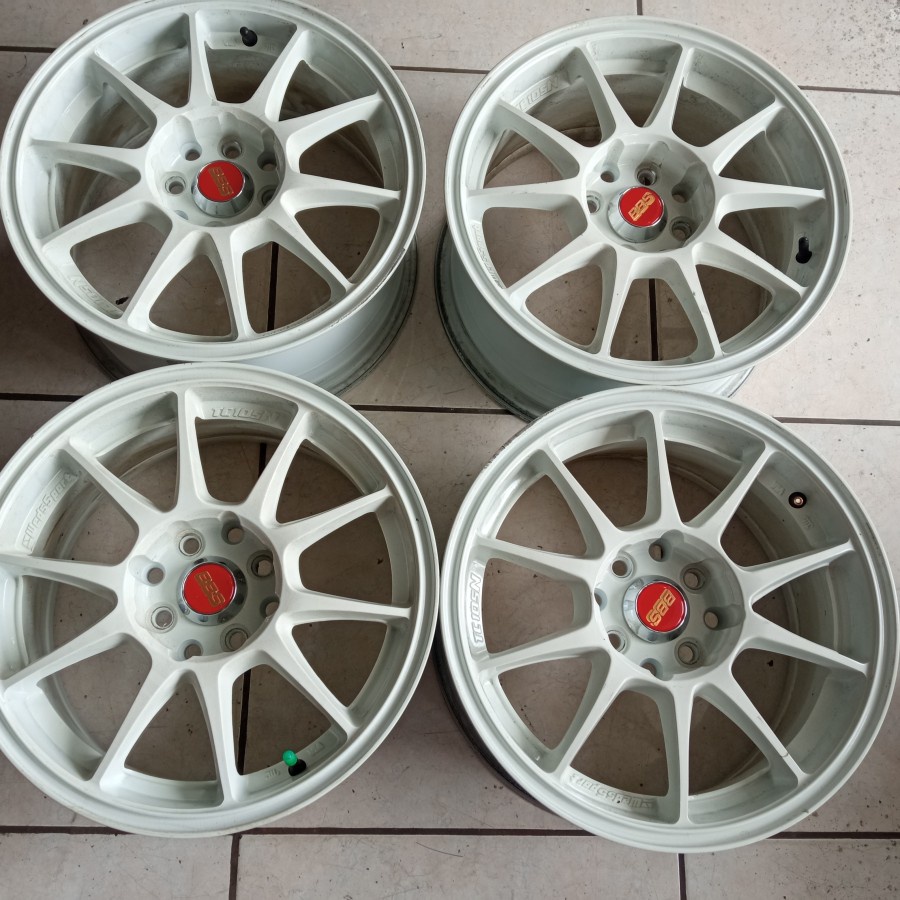 VELG BEKAS WEDSPORT R15X7 LUBANG 4 PCD 4X100/4X114