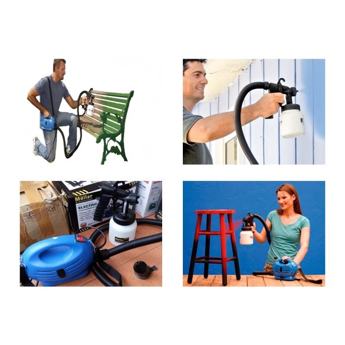 {{{{}}] Spray painter electric mollar / cat spray gun listrik
