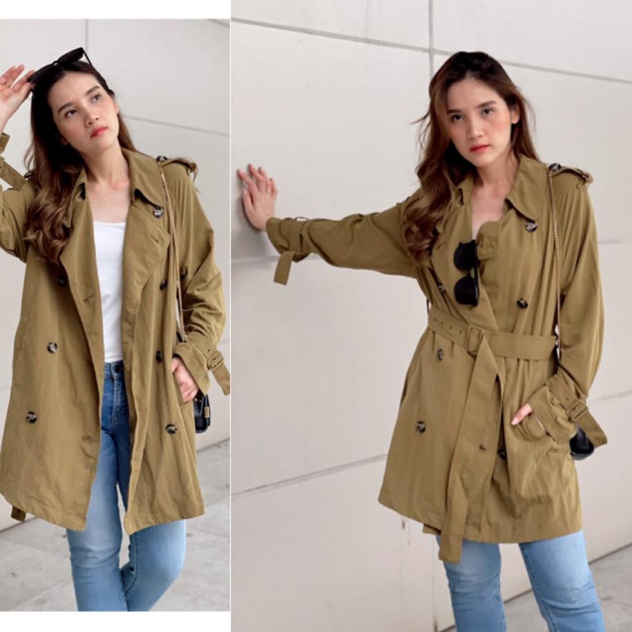 Sale ZARA COAT LIGHTWEIGHT ORIGINAL best seller TRENCH COAT