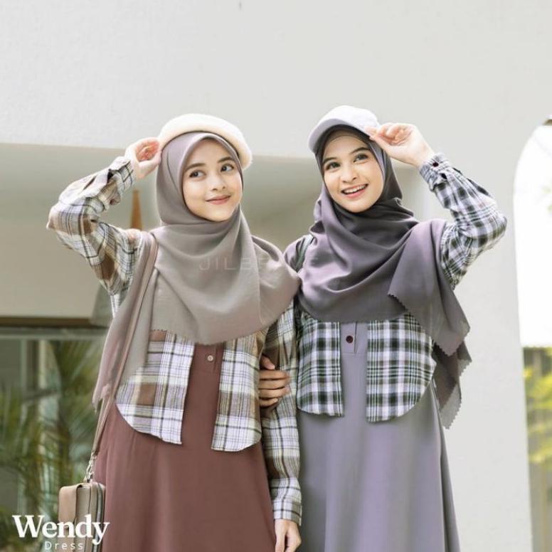 TERLARIS WENDY DRESS ORIGINAL JILBRAVE Murah