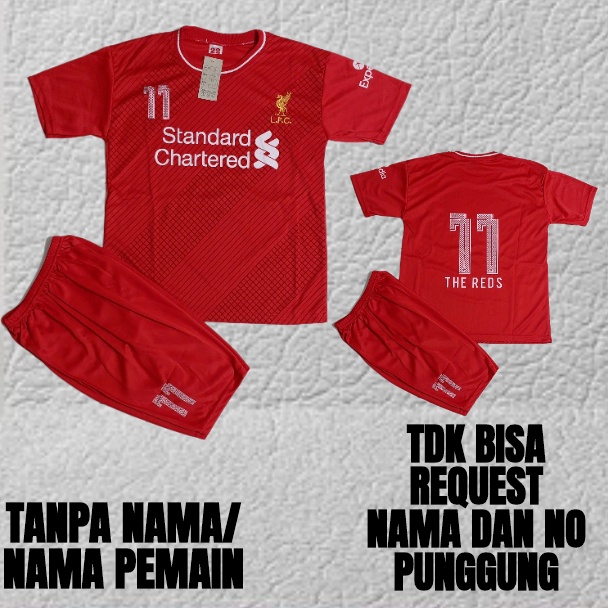 Jersey bola/baju bola anak/baju bola liga indonesia/liga italia/liga inggris