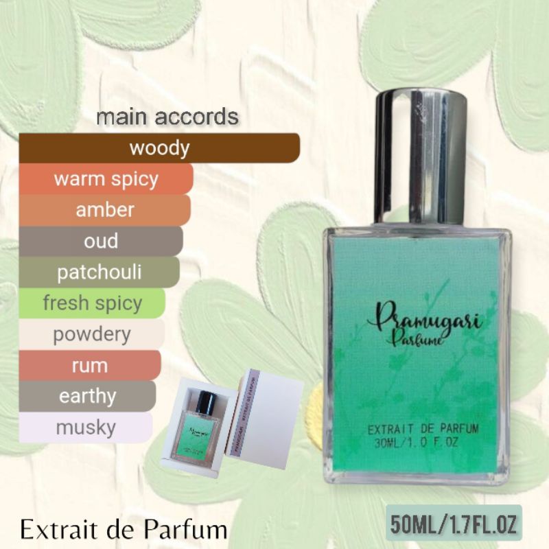 PARFUM PRAMUGARI TAHAN LAMA EDT DAN EXTRAIT  30ML DAN 50ML