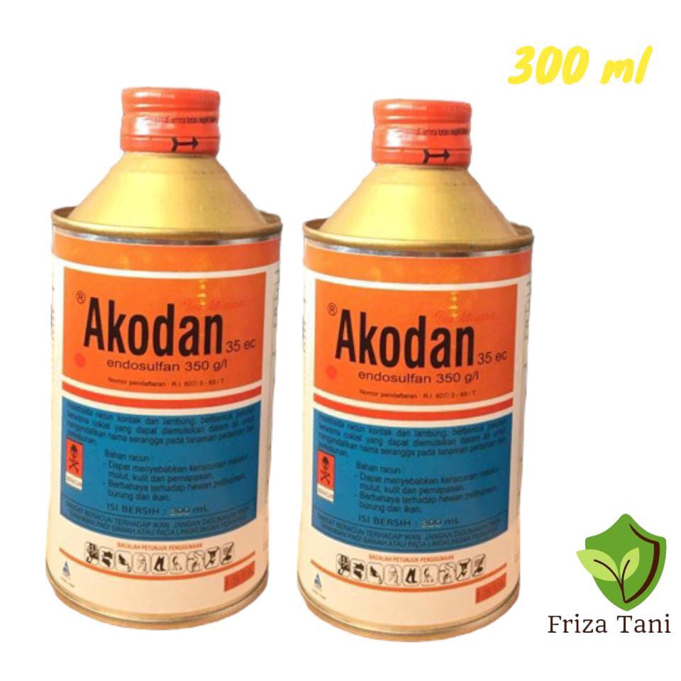 Insektisida Akodan 35ec 300ml Bahan Aktif Endosulfan 350 g/l Obat serangga hama pada tanaman
