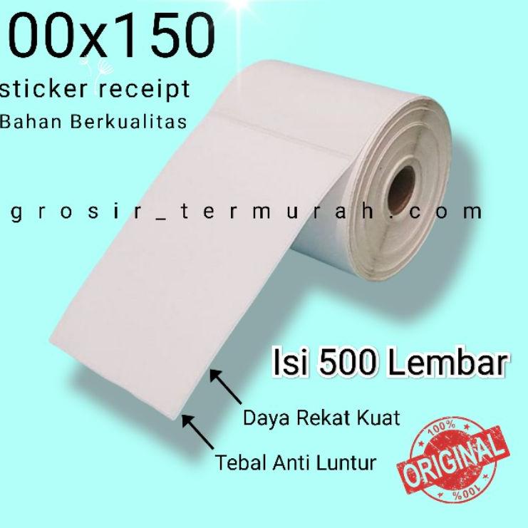 

Update Terlaris Kertas Thermal mm isi / Label thermal barcode Roll A6