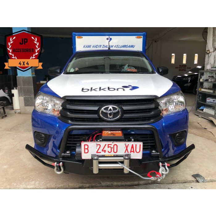 Bumper Depan Model Overland Hilux Revo