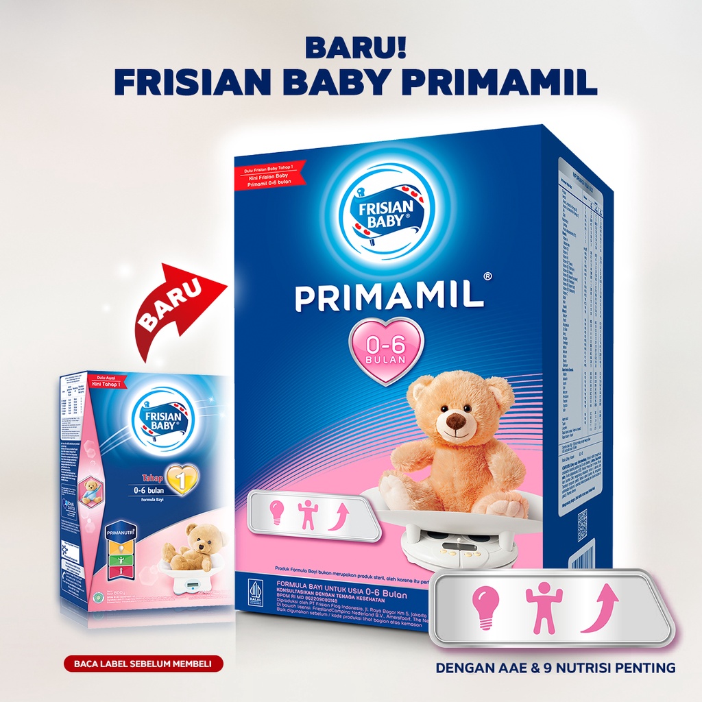 Frisian Flag Primamil 0-6 Bulan 1500g