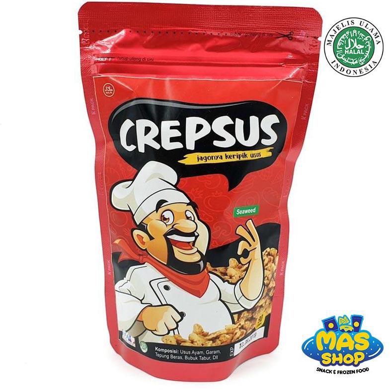 

Penawaran Terbaik Kripik Usus Crepsus Snack keripik Usus Ayam Usus Pedas Usus Original Kripik usus viral Crepsus