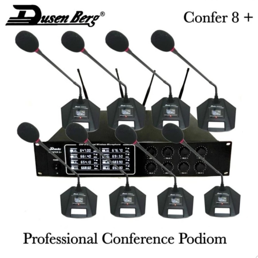 MIC MEJA WIRELESS DUSENBERG 8 PLUS ORIGINAL MIC MEJA CONFERENCE 8 MIC