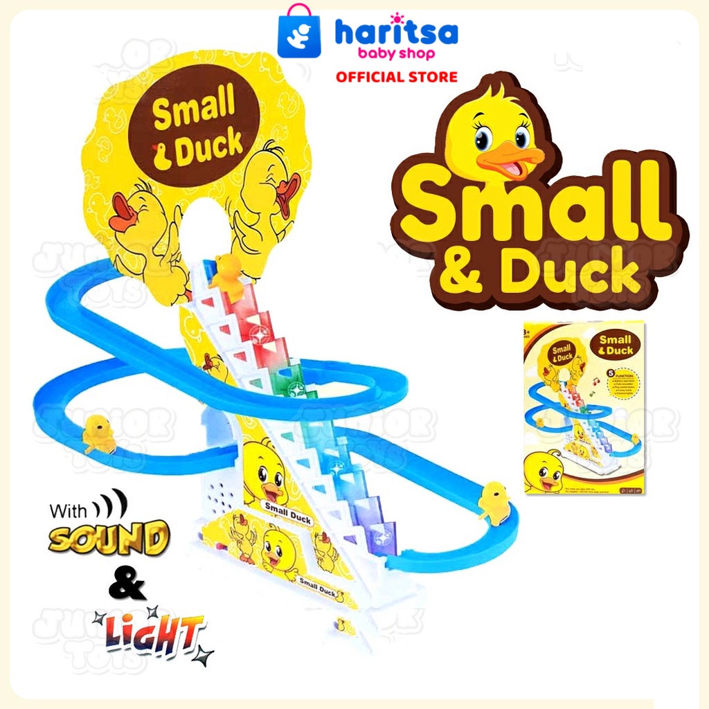 Mainan Anak Seluncur Tangga Bebek - Slide Bebek -Track Racing Seluncur Bebek