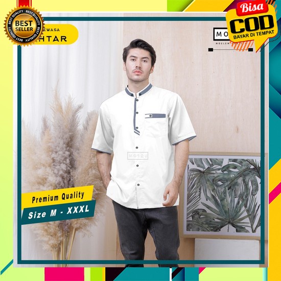 Model Kemeja Lebaran Bordir Kurta Koko Pria Dewasa Terbaru 2023 Koko Laki Laki Premium Remaja Mewah 