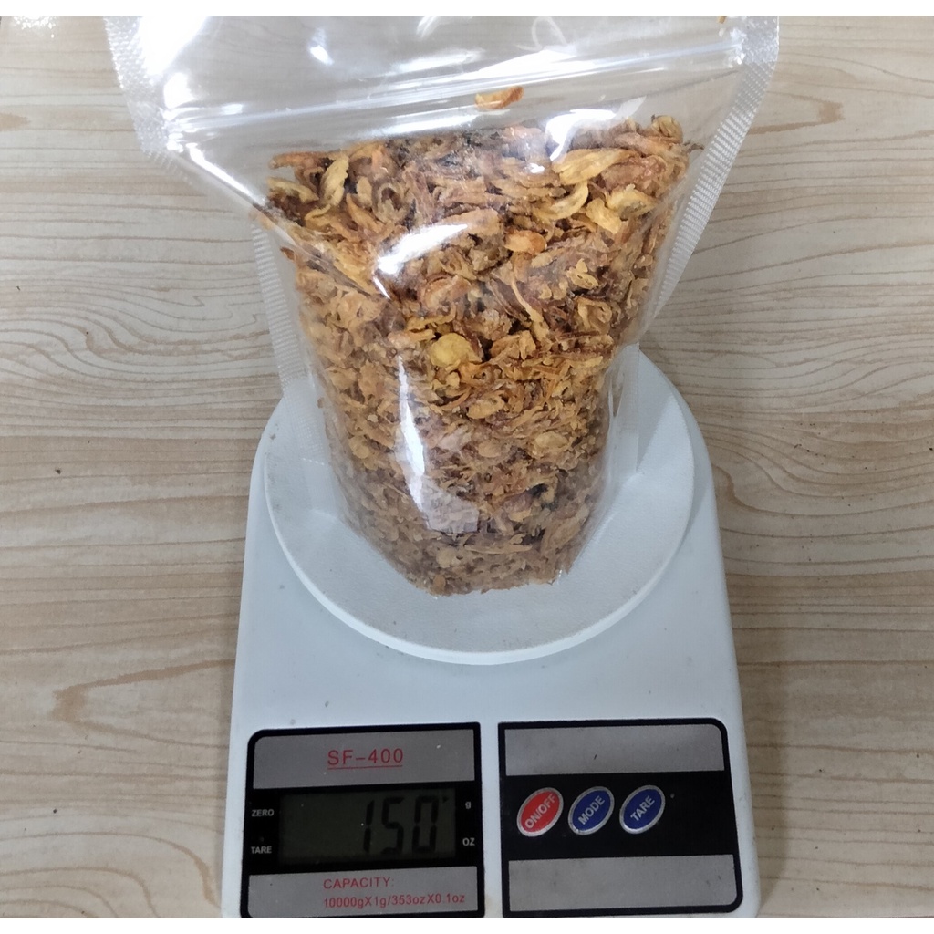 

Bawang goreng kemasan 150gr 100% murni