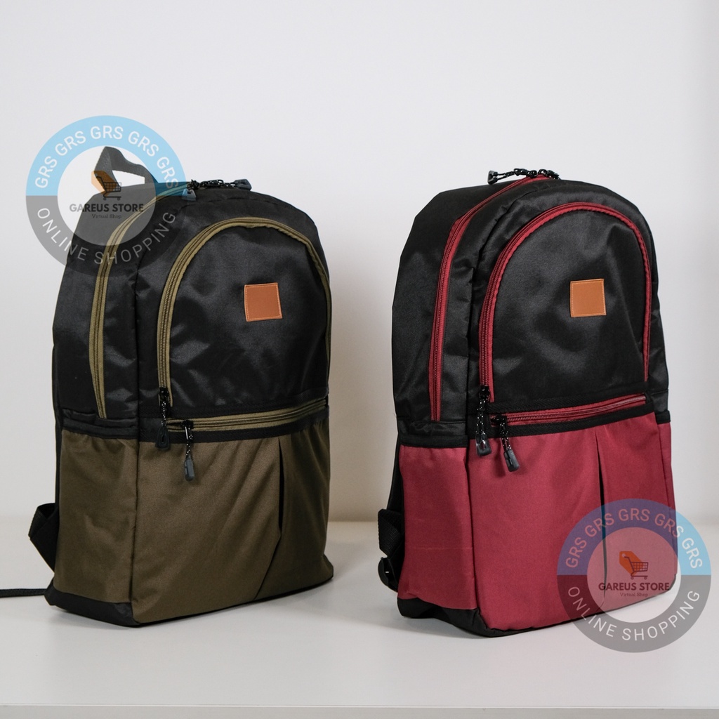 TAS SEKOLAH SD SMP SMA RANSEL PUNGGUNG PRIA KEREN BACKPACK DISTRO TRENDY TERBARU