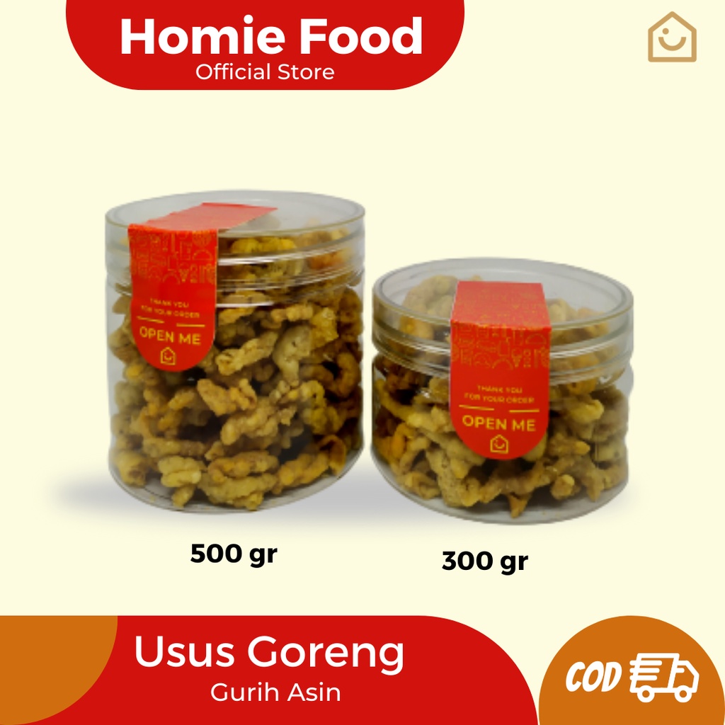 

TP Keripik Usus Kripik Usus Krispi Gurih Renyah By Homie Food