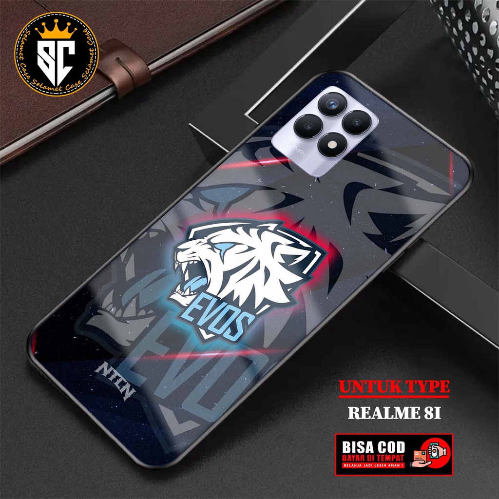 Case Realme 8i Casing Realme 8i Selamet Case [EVOS] Case Glossy Case Aesthetic Custom Case Anime Pel
