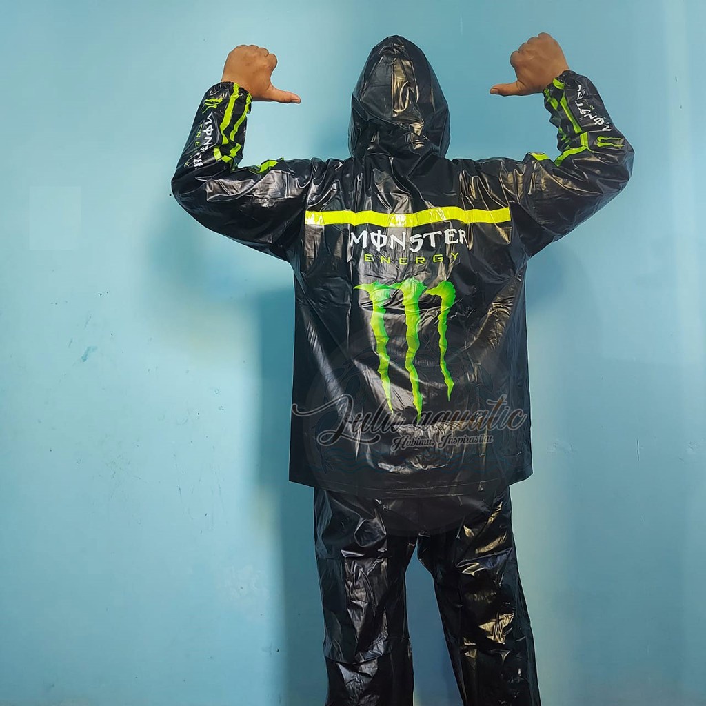 Jas Hujan Setelan Dewasa Monster Indoplast