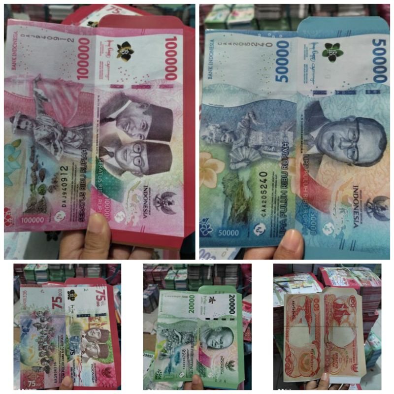 

Amplop Lebaran Viral Jumbo motif Uang