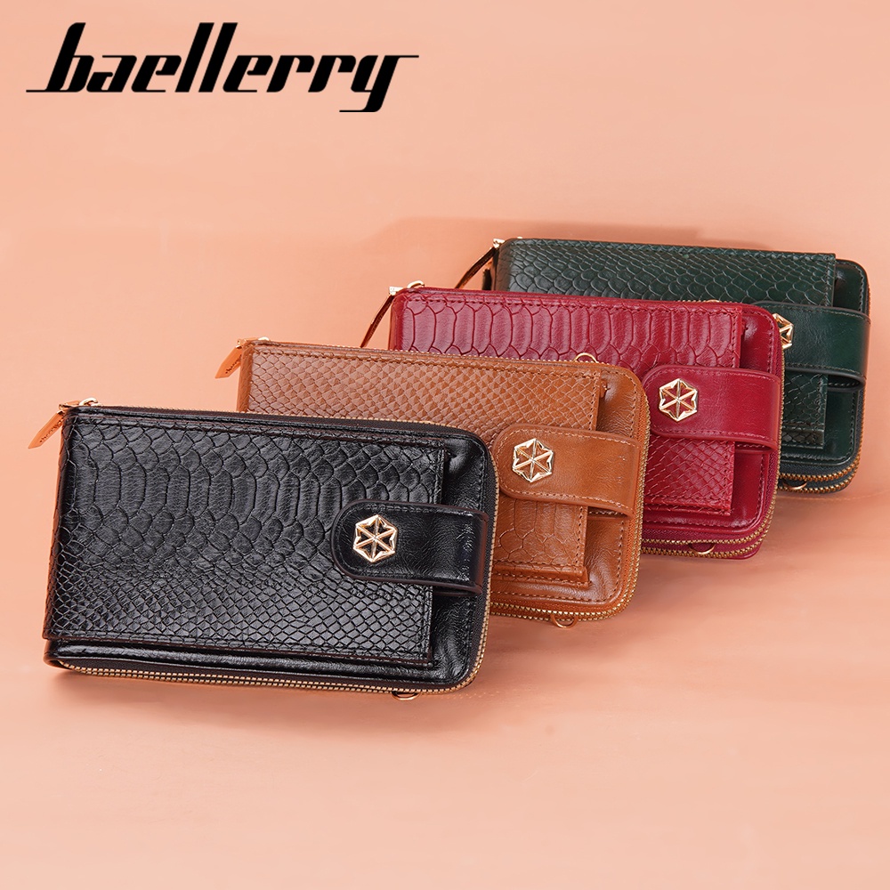 BAELLERRY N8629 Tas Selempang Wanita Tas Handphone Bahan Kulit PU Leather Premium WATCHKITE WKOS