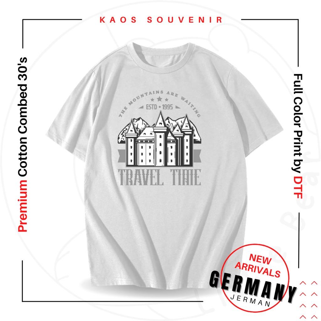 KAOS SOUVENIR NEGARA JERMAN/GERMANY BANYAK MODEL, BAJU OLEH-OLEH JERMAN-2