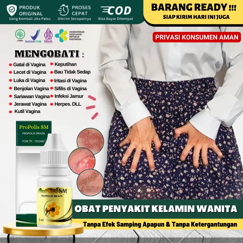 COD - Obat Oles Vagina Lecet 100% Alami Aman BPOM, Obat Sariawan di Vagina, Obat Gatal Infeksi Jamur