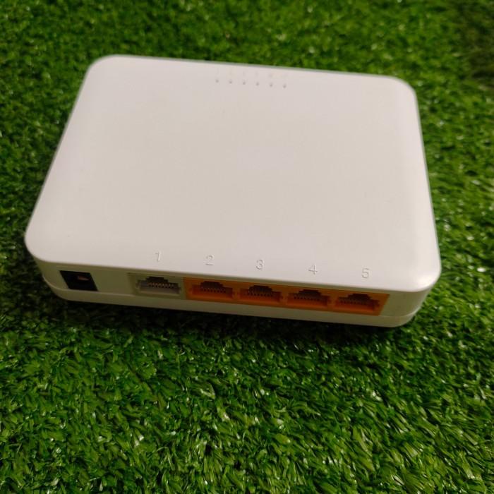 Switch hub 5 Port Refurbish ex Router TP Link Support Modif POE