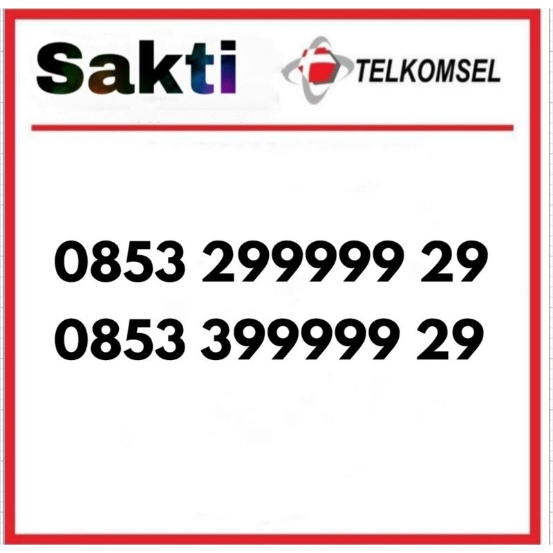 nomor cantik super telkomsel sakti