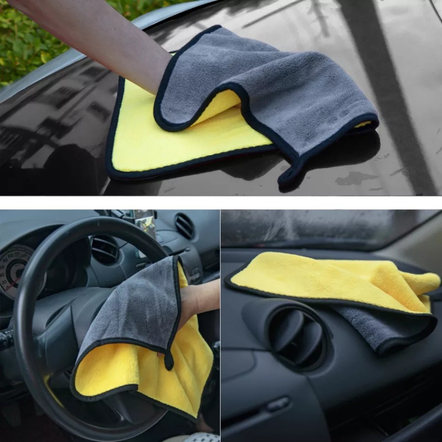 MH - KAIN MICROFIBER 30x30cm ANTI KAIN CUCI MOBIL MOTOR KAIN LAP