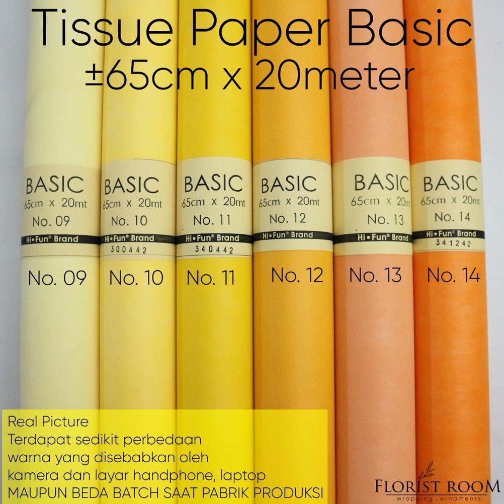 

Sale Tissue Paper Basic 65Cm X 20M - Kertas Bunga - Bouquet Ac19