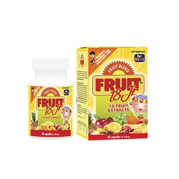 FRUIT BLEND 18 JR 1BOTOL@30 KAPSUL fruit 18 jr fruit 18 junior