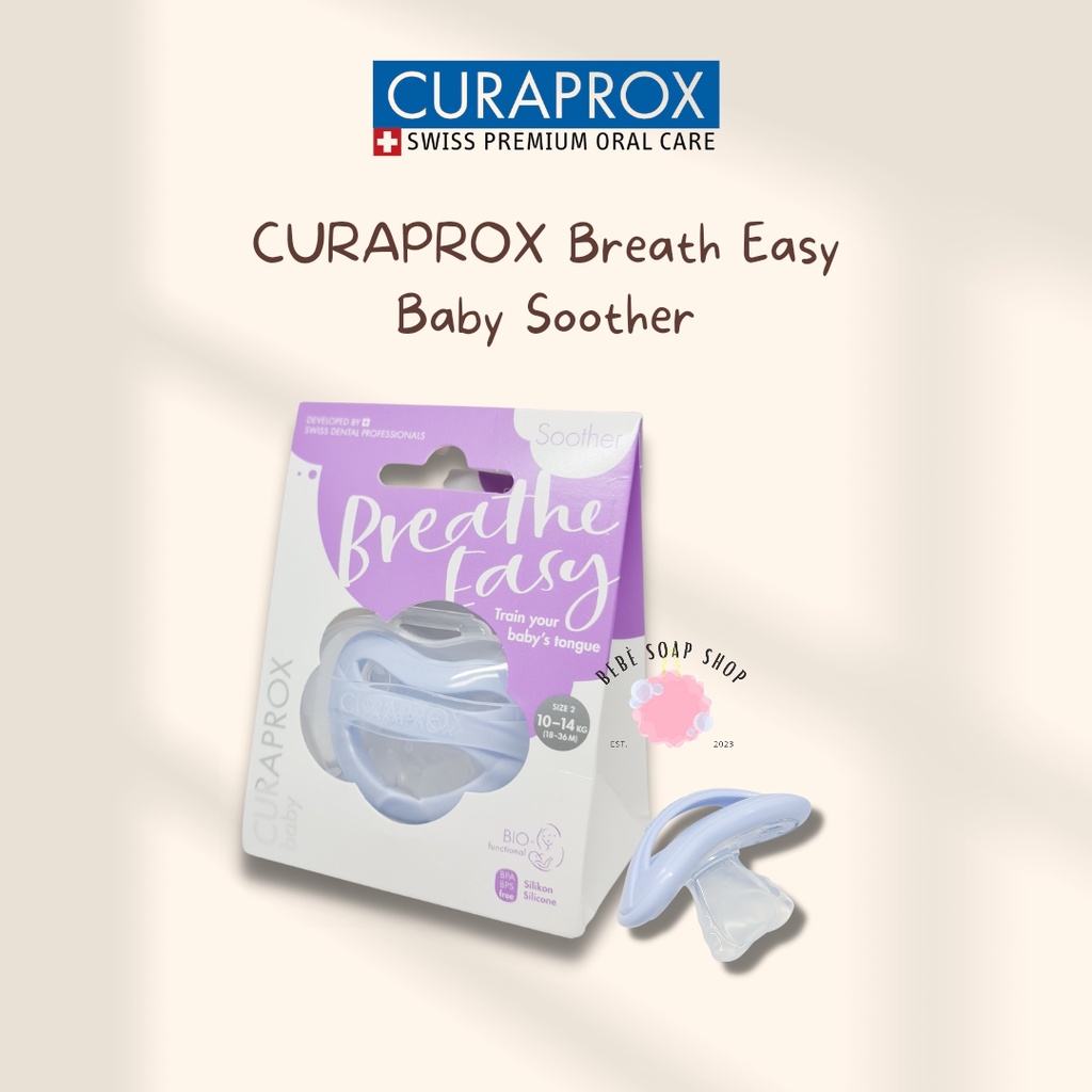 Empeng Bayi Curaprox Baby Soother Pacifier Dot
