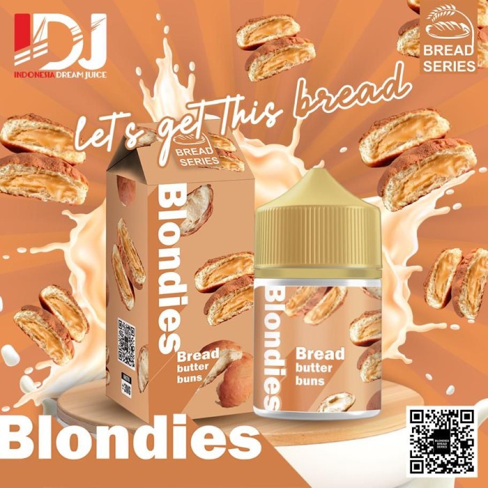 LIQUID BLONDIES BREAD BUTTER BUNS 60ML