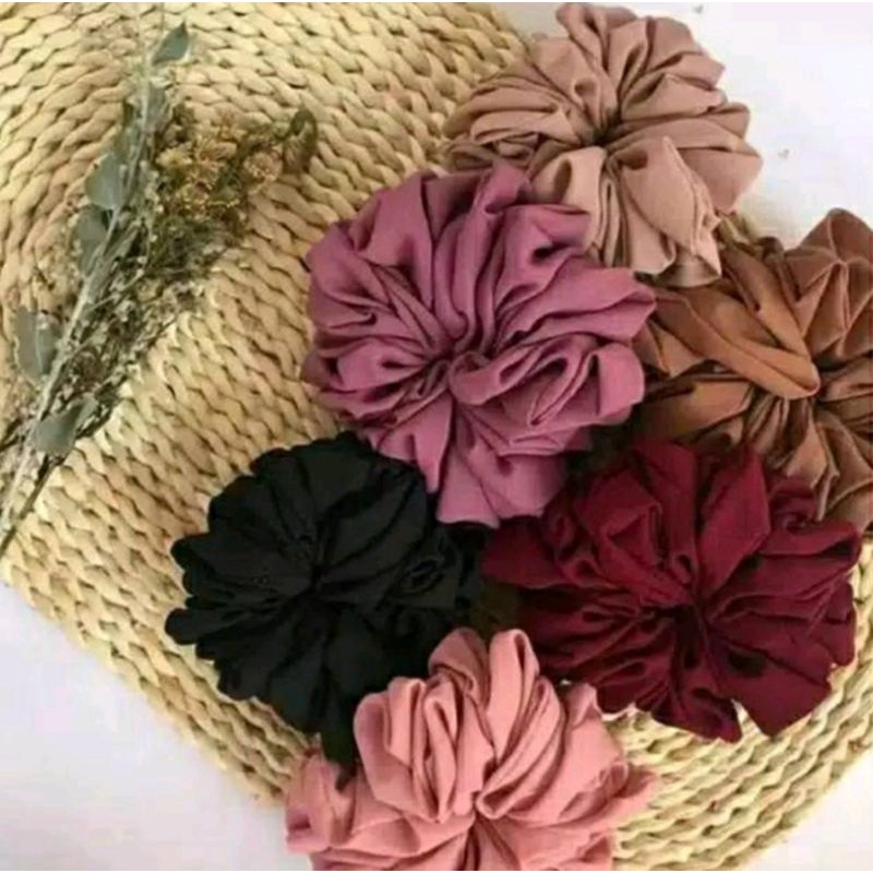 SCRUNCHIE || Ikat Rambut Warna Random