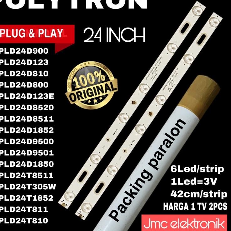❉ BACKLIGHT TV LED POLYTRON 24 INC PLD PLD PLD PLD PLD PLD 6K 3V PLD     ◘