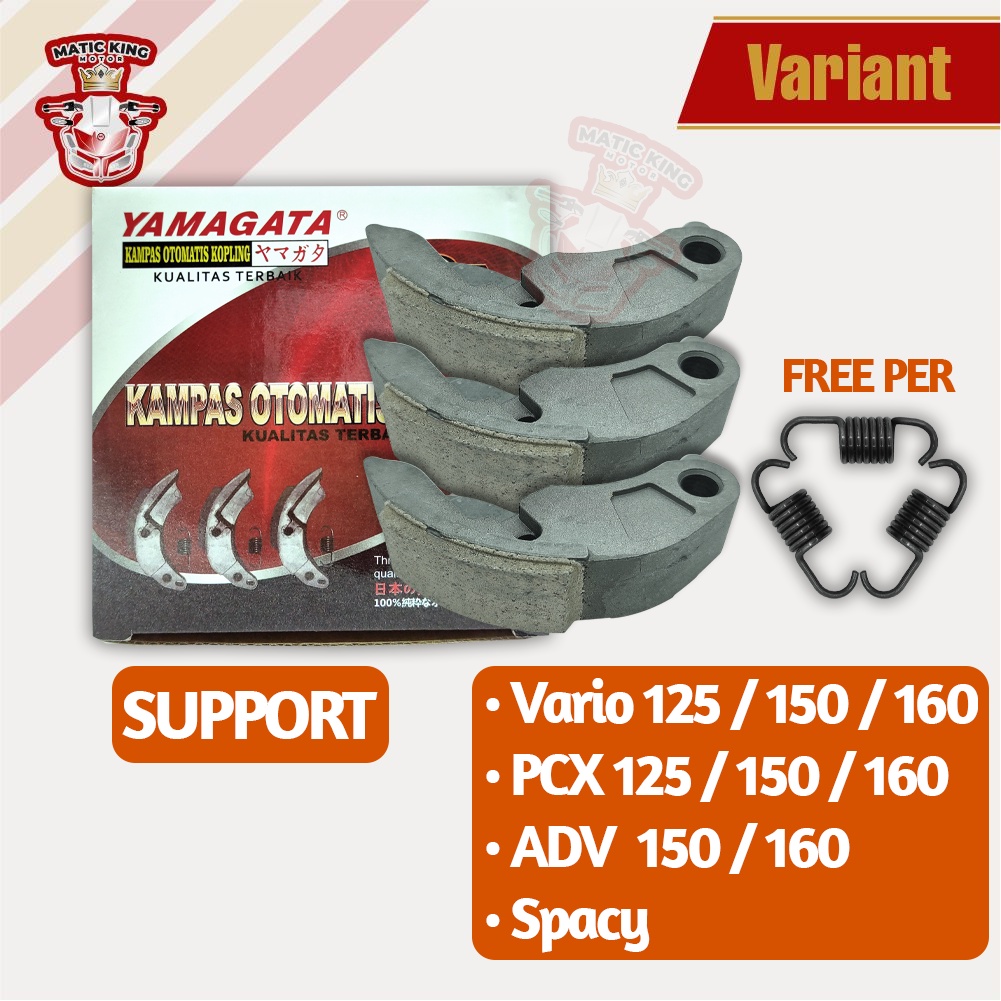 Kampas Ganda Kopling Honda Vario PCX ADV 125 150 Tipe K35 K36 K97 KZR Yamagata