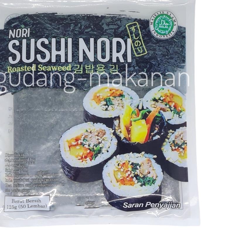 

◘ Sushi Nori Halal isi 50 lembar ✳
