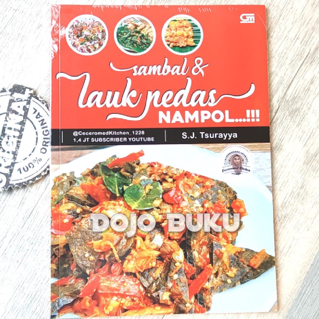 Buku Resep Ceceromed Kitchen – Sambal &amp; Lauk Pedas Nampol by S.J. Tsurayya