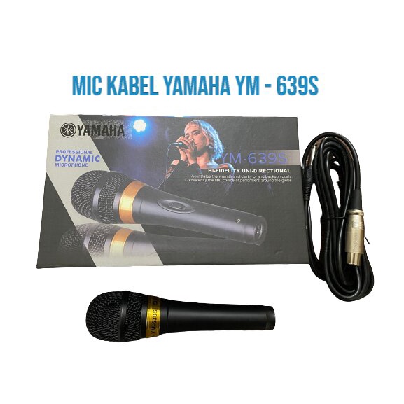 MICROPHONE KABEL MIC KABEL YAMAHA YM - 639