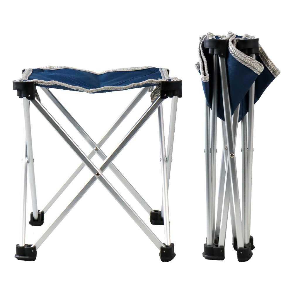 Kursi Lipat Portable Memancing Outdoor Fishing Stool Chair - AE22 - Blue