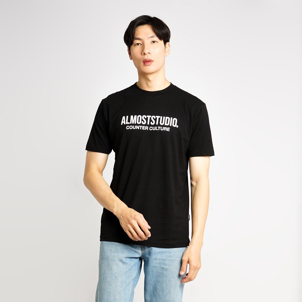 Almost Studio - T-Shirt - Almstcc - Black