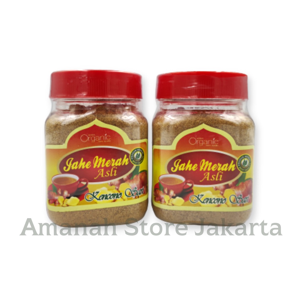 

Jahe Merah Bubuk Murni Tanpa Gula Kencono Sari Organik 100 gr Original