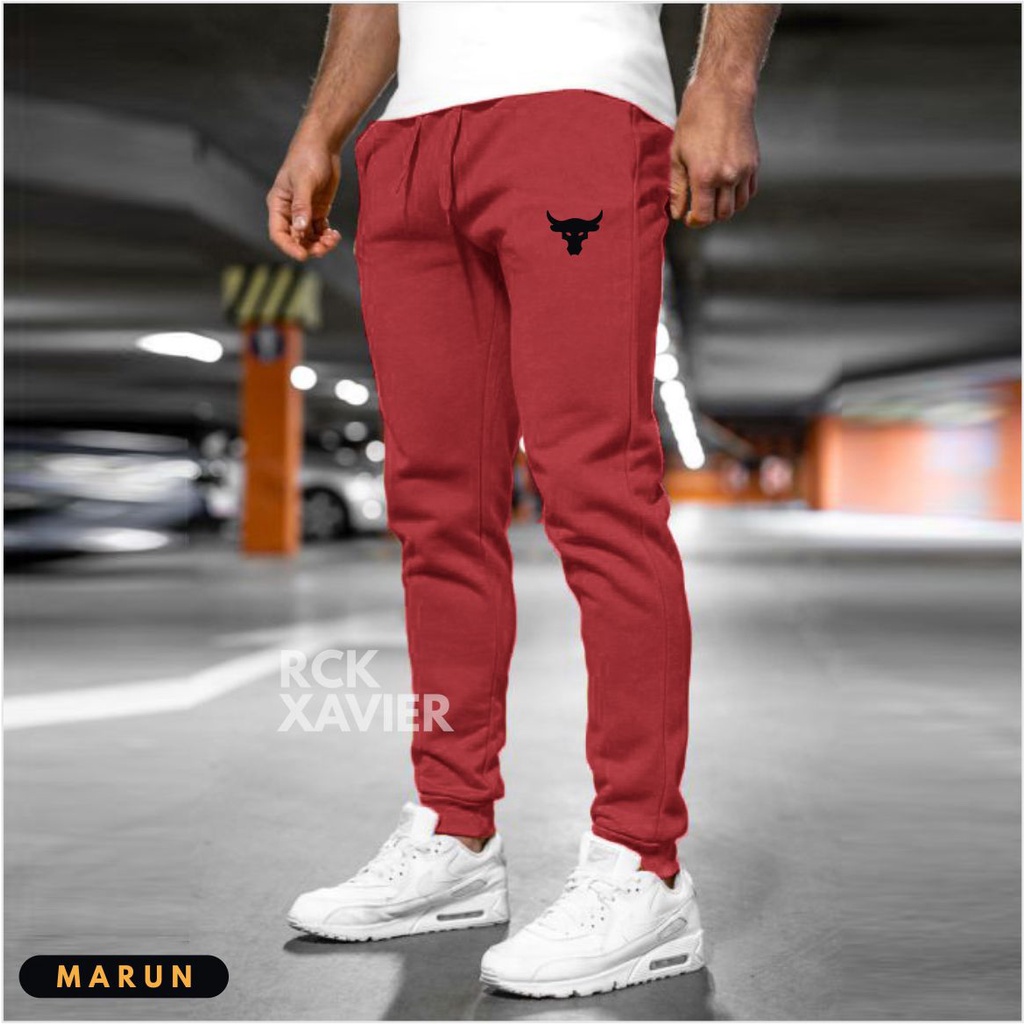 Celana Jogger rock Sweatpants Celana Training Olahraga Outdoor RUNNING