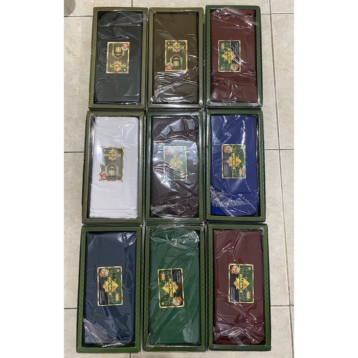 Sarung Tenun Wadimor Motif Polos Aneka Warna Original