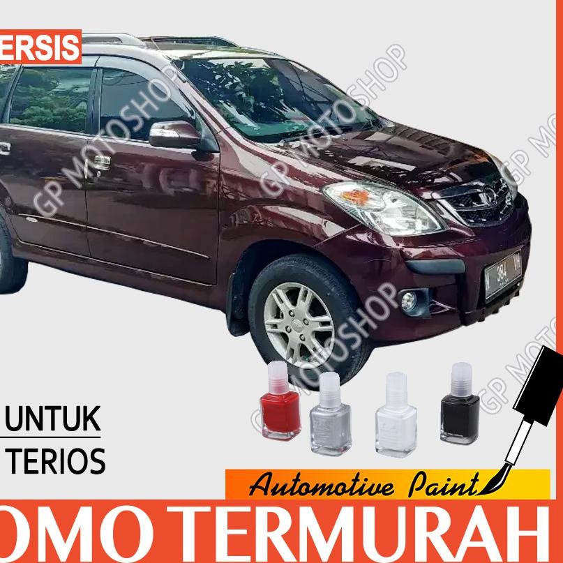 ✷ Cat Oles Daihatsu Red Maroon Merah Marun Maroon Penghilang Baret Mobil Lecet Gores Xenia Terios ➬