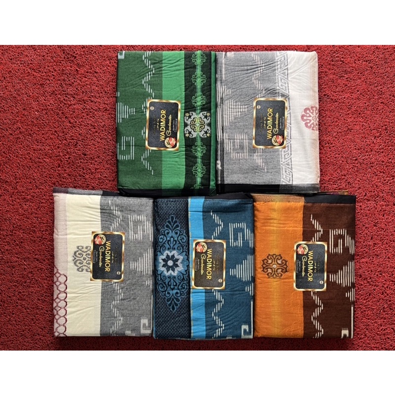 [PREMIUM] Wadimor Sarung Tenun GRAND MASTER / Grandmaster Terbaru JACQUARD Eksklusif Sarung Dewasa B