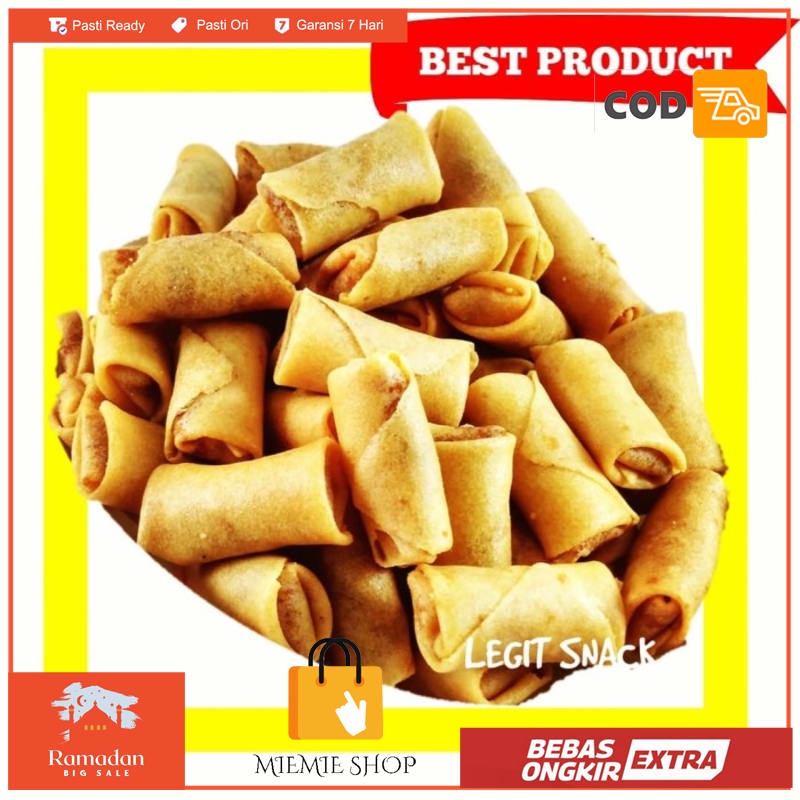 

SNACK SUMPIA UDANG / SUMPIA EBI 500 GRAM
