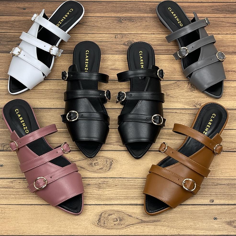 SPECIAL PRICE Sandal Wanita Slip On Mules JD04 ~ Clarenzo