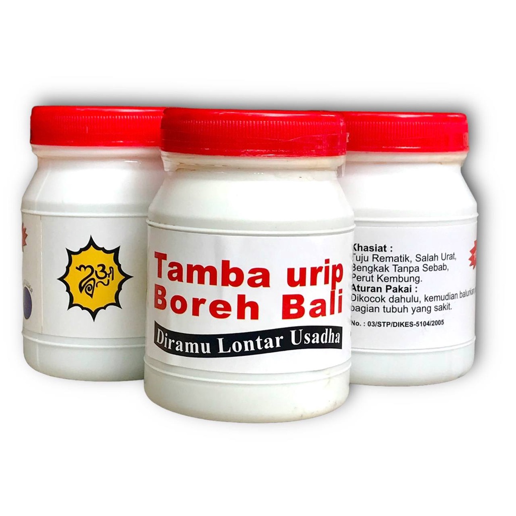 Obat Traditional Herbal Boreh Bali Tamba Urip Original